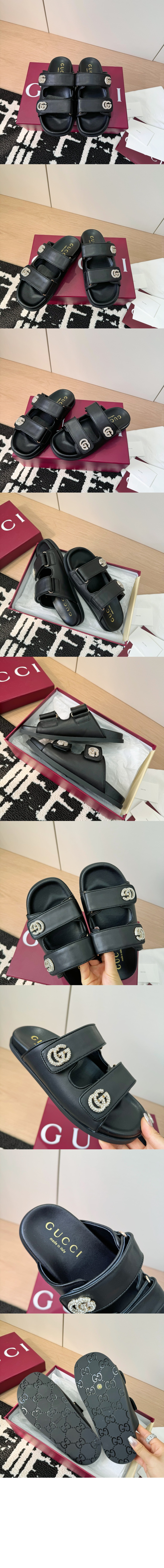 미러급레플리카사이트 | 명품레플리카 전문 쇼핑몰  | 하이퀄 - 더블 G 샌들 816633 > 구찌