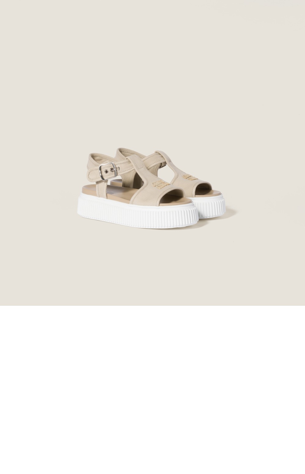 미러급레플리카사이트 | 명품레플리카 전문 쇼핑몰  | 하이퀄 - 데님 플랫폼 샌들 5X402E &gt; 미우미우