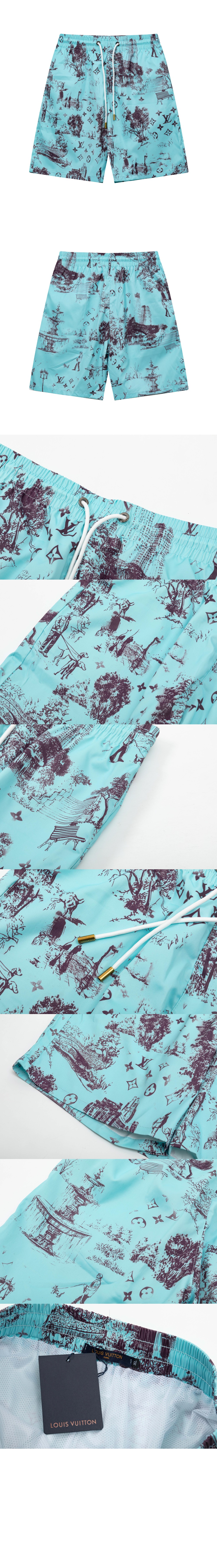 미러급레플리카사이트 | 명품레플리카 전문 쇼핑몰  | 하이퀄 - 프린티드 실크 쇼츠 &gt; 루이비통