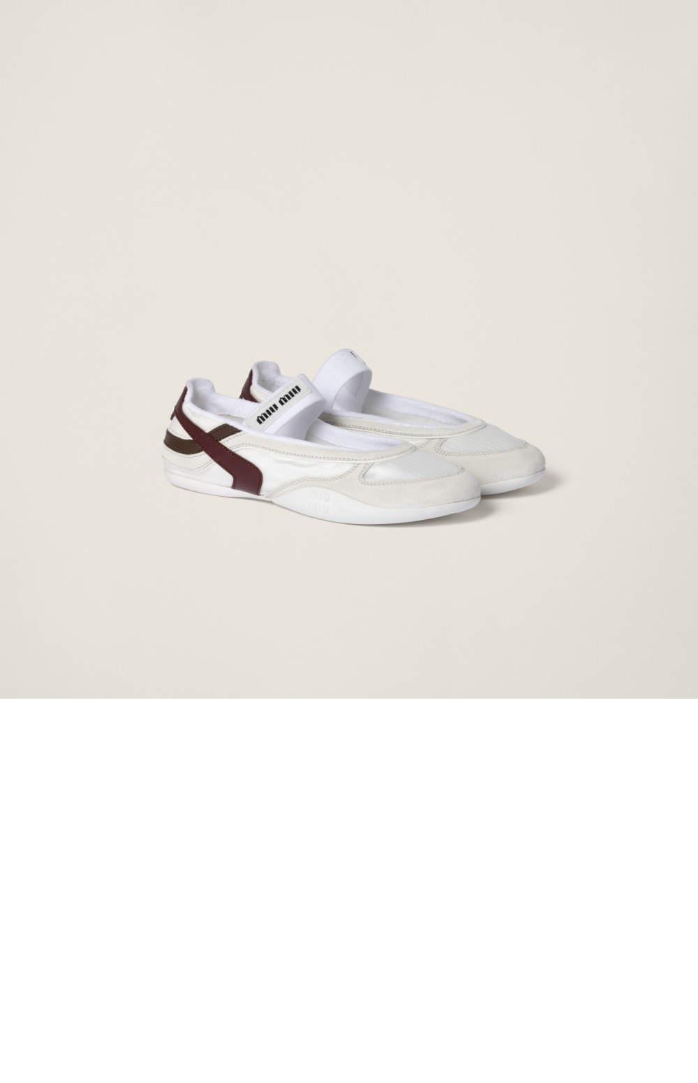 미러급레플리카사이트 | 명품레플리카 전문 쇼핑몰  | 하이퀄 - 김나지움 기능성 소재 및 스웨이드 발레리나 5F427E &gt; 미우미우