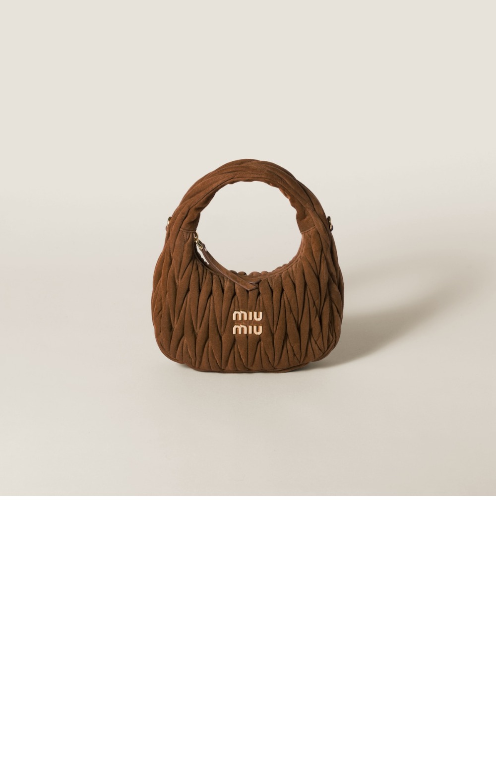 미러급레플리카사이트 | 명품레플리카 전문 쇼핑몰  | 하이퀄 - 완더 마테라쎄 스웨이드백 5BC125 &gt; 미우미우