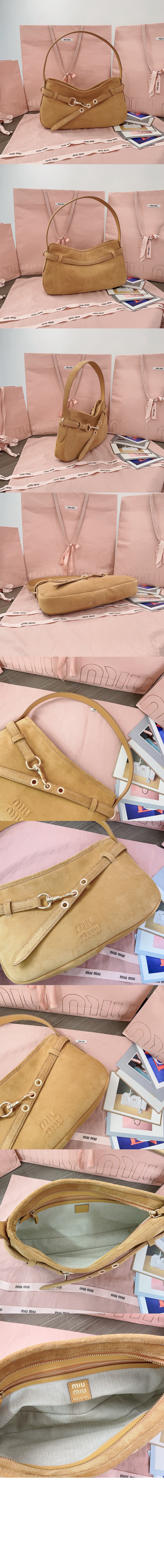 미러급레플리카사이트 | 명품레플리카 전문 쇼핑몰  | 하이퀄 - 스웨이드 아방뛰르백 5BC182 &gt; 미우미우