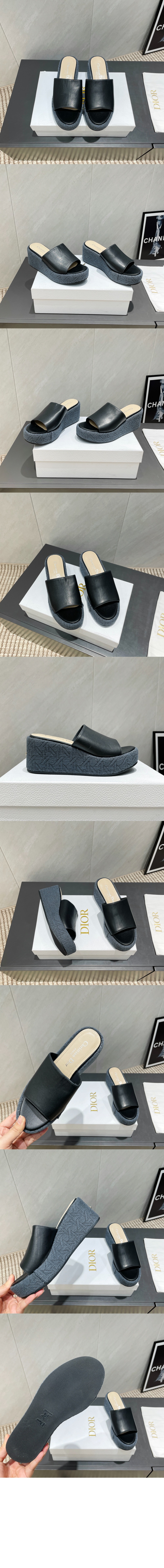 미러급레플리카사이트 | 명품레플리카 전문 쇼핑몰  | 하이퀄 - Attitude Dior 웨지힐 뮬 KCO13 &gt; 디올