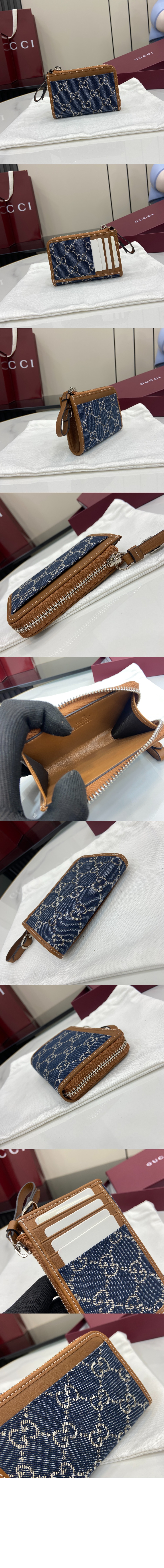 미러급레플리카사이트 | 명품레플리카 전문 쇼핑몰  | 하이퀄 - GG 엠블럼 지퍼 카드 케이스 821804 &gt; 구찌