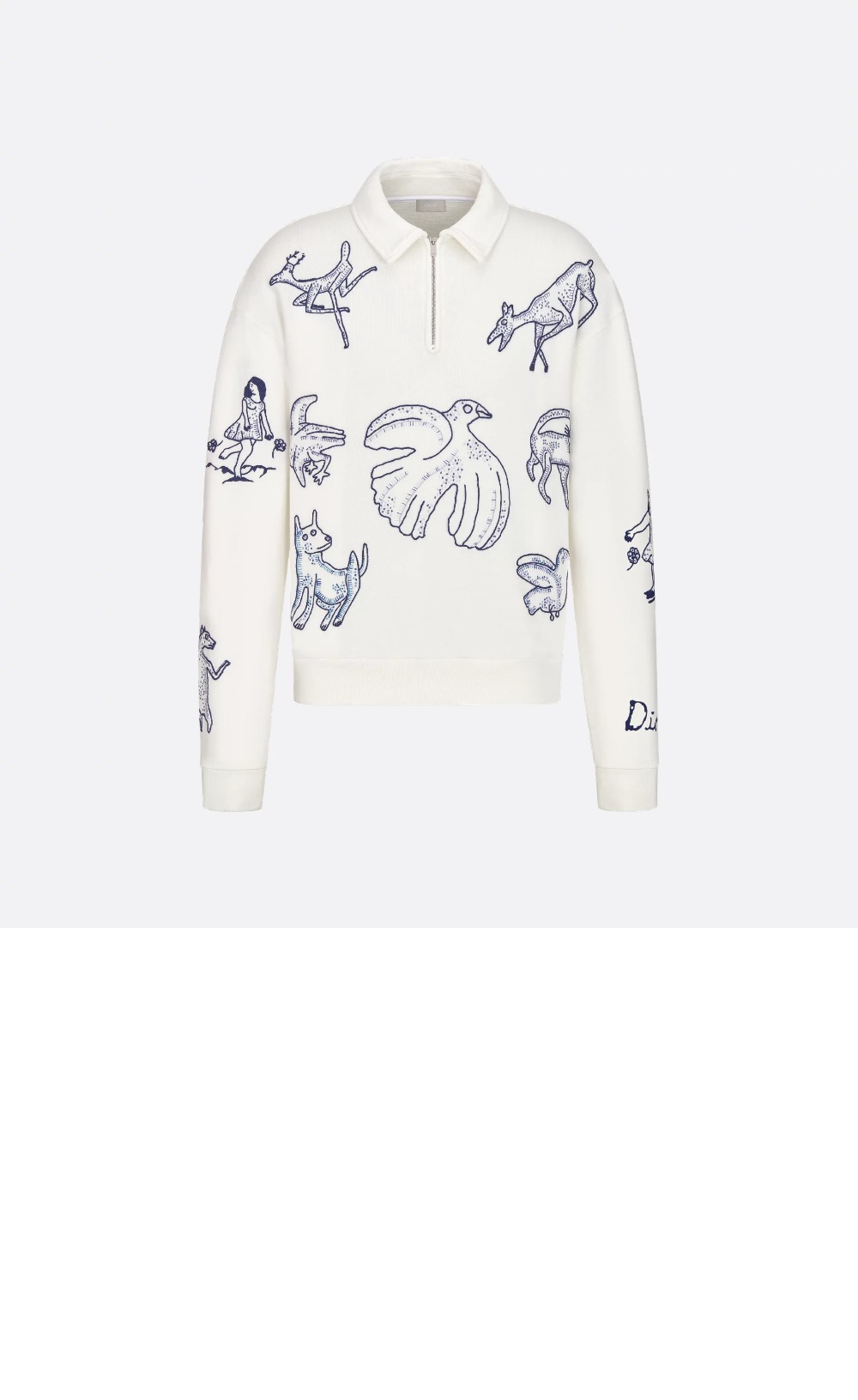 미러급레플리카사이트 | 명품레플리카 전문 쇼핑몰  | 하이퀄 - 지퍼 칼라 스웨트셔츠 &gt; 디올