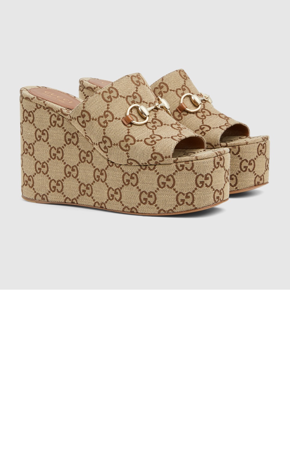 미러급레플리카사이트 | 명품레플리카 전문 쇼핑몰  | 하이퀄 - 이 달린 웨지 샌들 816328 > 구찌