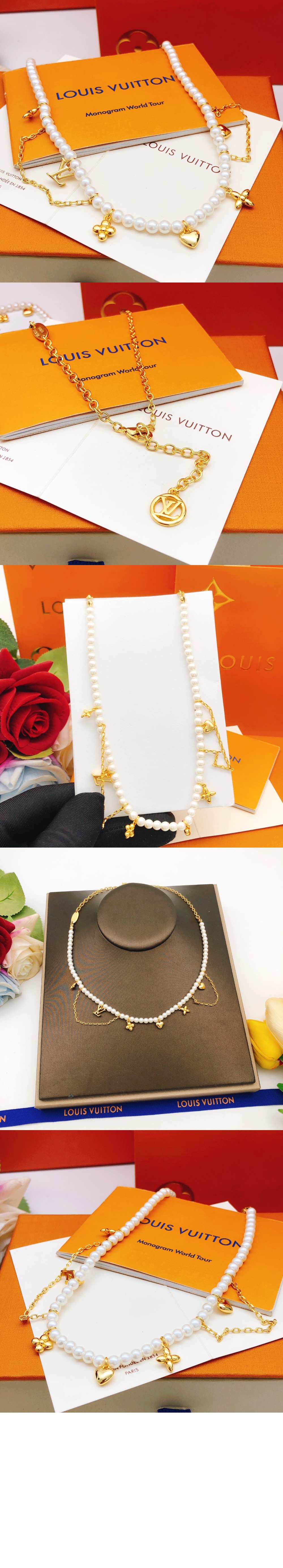 미러급레플리카사이트 | 명품레플리카 전문 쇼핑몰  | 하이퀄 - BLOOMING PEARLS 목걸이 M02388 &gt; 루이비통