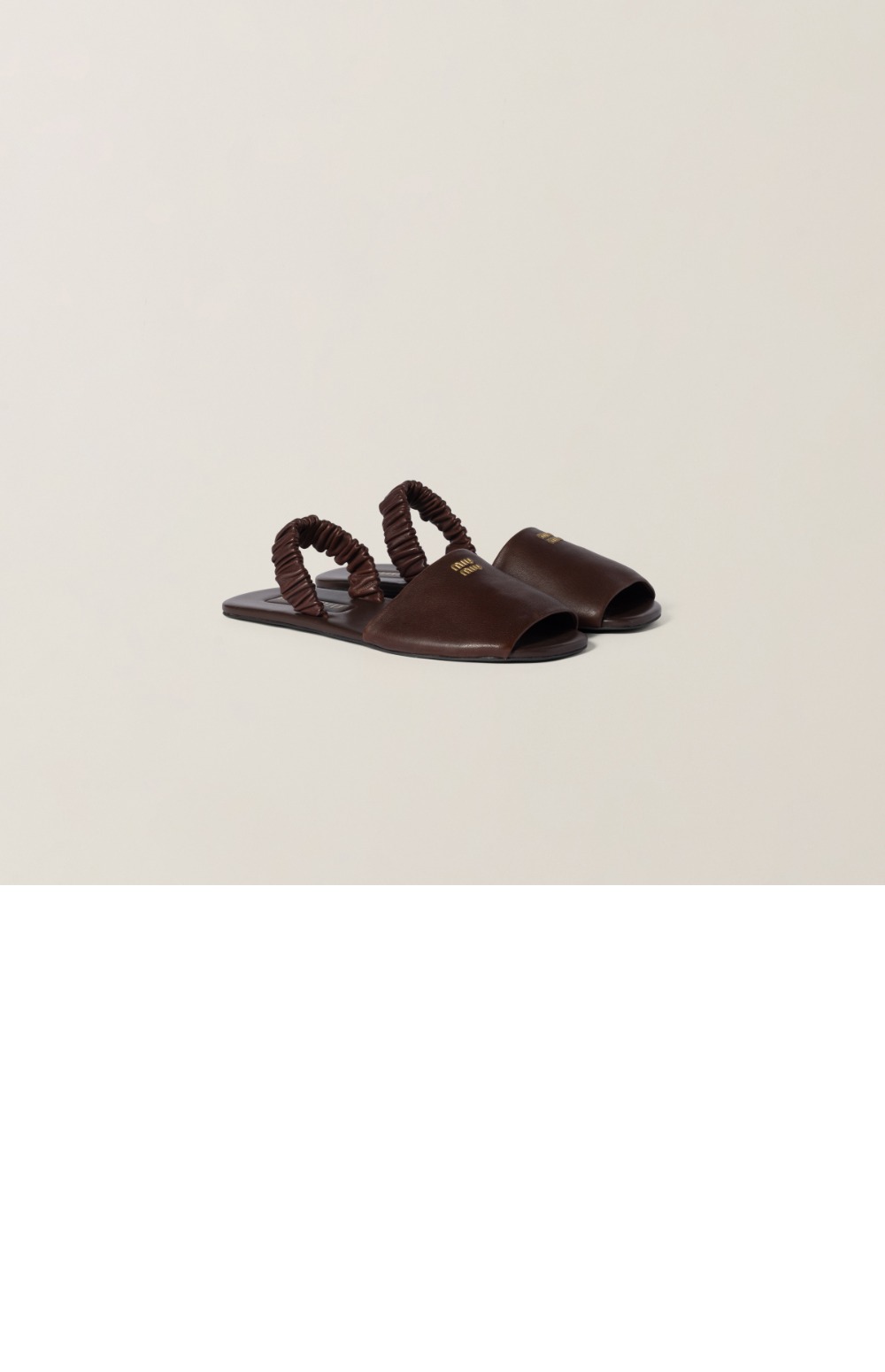 미러급레플리카사이트 | 명품레플리카 전문 쇼핑몰  | 하이퀄 - Ruches 나파 레더 샌들 5X372E &gt; 미우미우