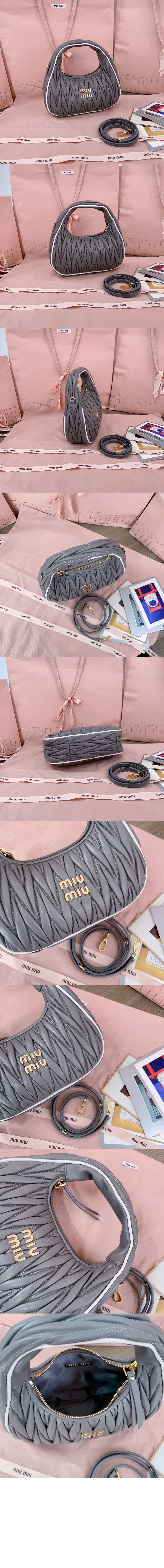 미러급레플리카사이트 | 명품레플리카 전문 쇼핑몰  | 하이퀄 - 완더 마테라쎄 나파 가죽백 5BC125 &gt; 미우미우