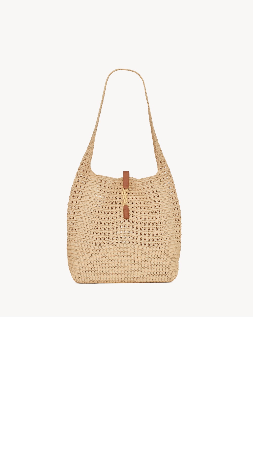 미러급레플리카사이트 | 명품레플리카 전문 쇼핑몰  | 하이퀄 - 크로쉐와 스무스 가죽 소재의 라피아 호보백 690941 &gt; 생로랑