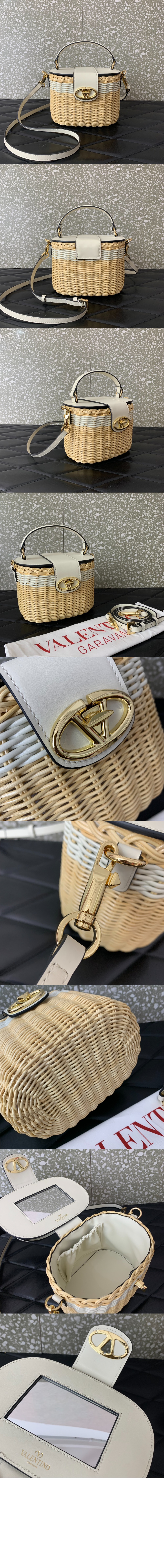 미러급레플리카사이트 | 명품레플리카 전문 쇼핑몰  | 하이퀄 - SIGNATURE 고리 버들 세공 케이스백 &gt; 발렌티노