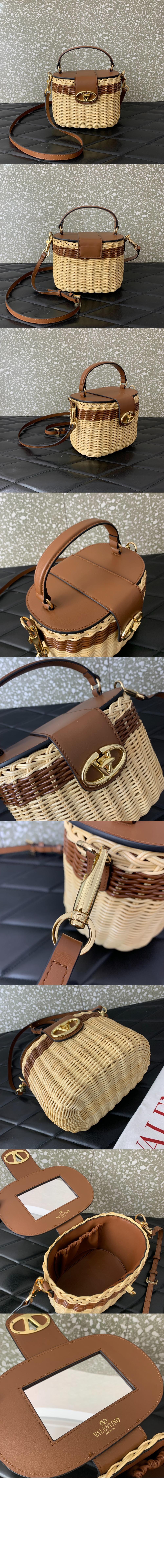 미러급레플리카사이트 | 명품레플리카 전문 쇼핑몰  | 하이퀄 - SIGNATURE 고리 버들 세공 케이스백 &gt; 발렌티노