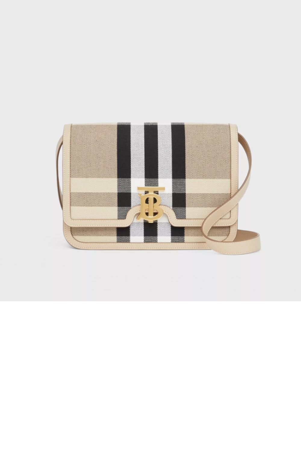 미러급레플리카사이트 | 명품레플리카 전문 쇼핑몰  | 하이퀄 - 미디엄 체크 캔버스 레더 숄더백 90235651 &gt; 버버리