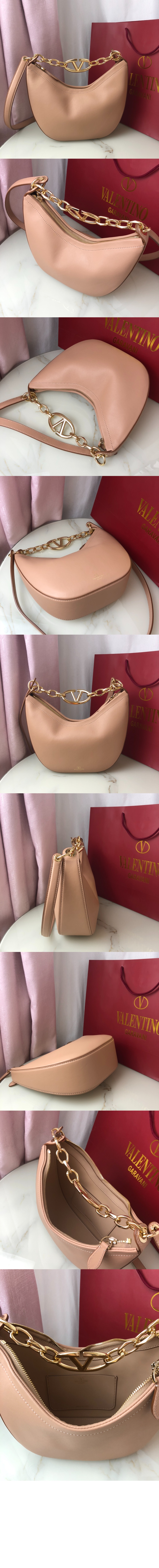 미러급레플리카사이트 | 명품레플리카 전문 쇼핑몰  | 하이퀄 - 브이로고 문 나파레더 미니 호보백 &gt; 발렌티노