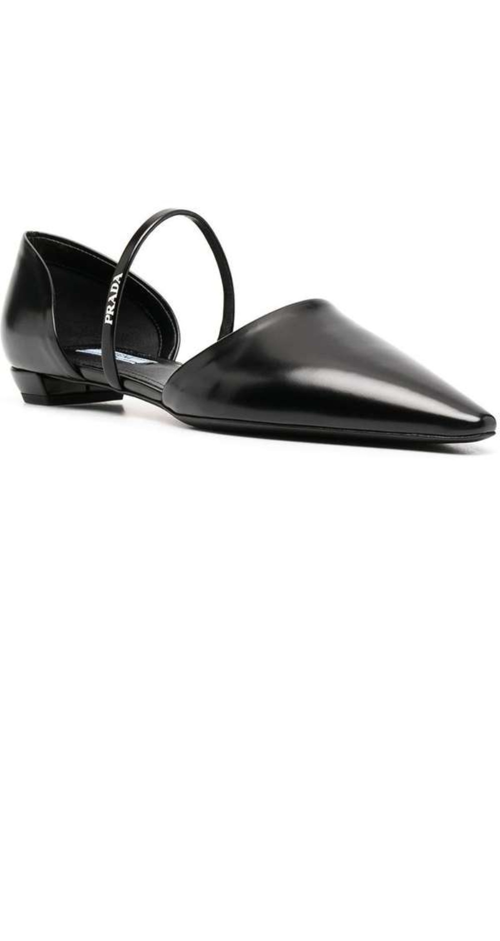 미러급레플리카사이트 | 명품레플리카 전문 쇼핑몰  | 하이퀄 - 로고 스트랩 레더 플랫 슈즈 1F519M > 프라다