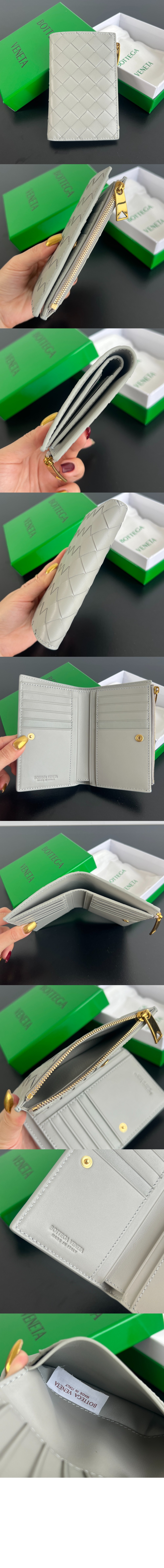 미러급레플리카사이트 | 명품레플리카 전문 쇼핑몰  | 하이퀄 - 인트레치아토 미디엄 지퍼 지퍼 바이폴드 지갑 749940 &gt; 보테가베네타