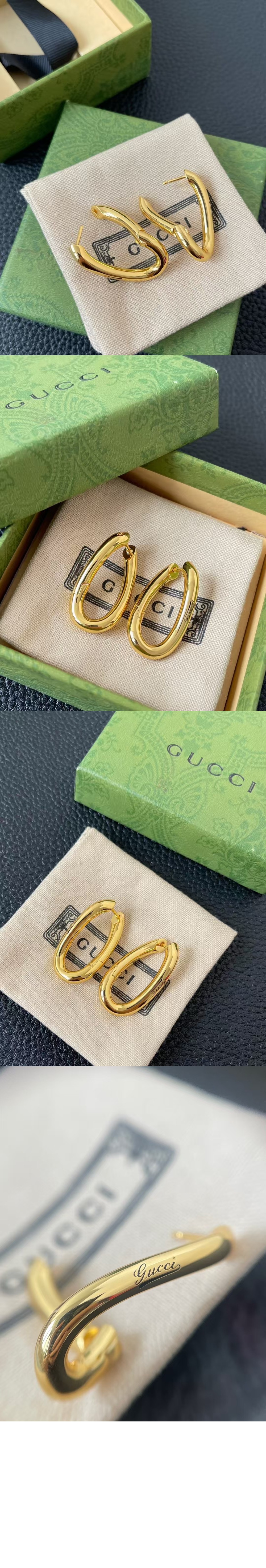 미러급레플리카사이트 | 명품레플리카 전문 쇼핑몰  | 하이퀄 - 골드 귀걸이 792299 > 구찌