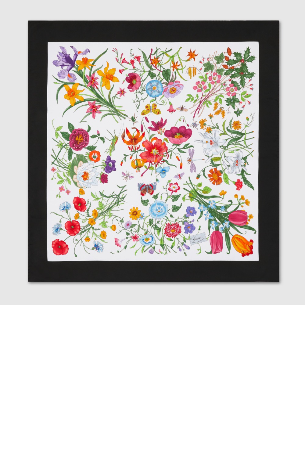 미러급레플리카사이트 | 명품레플리카 전문 쇼핑몰  | 하이퀄 - 프린트 실크 트윌 까레 821061 > 구찌