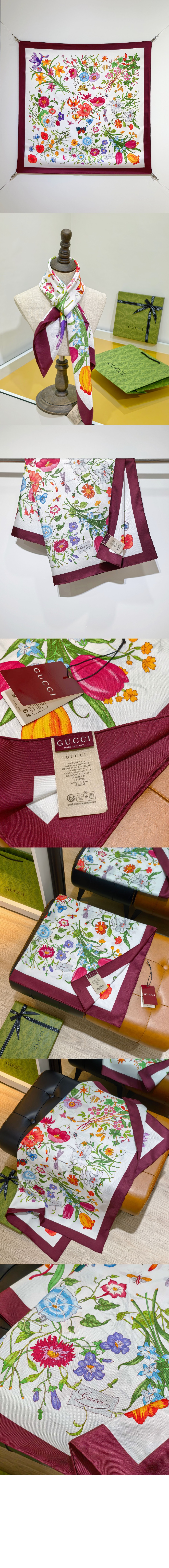 미러급레플리카사이트 | 명품레플리카 전문 쇼핑몰  | 하이퀄 - 프린트 실크 트윌 까레 821061 &gt; 구찌