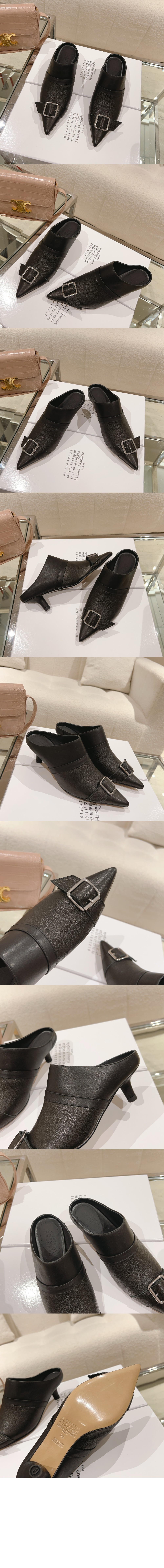 미러급레플리카사이트 | 명품레플리카 전문 쇼핑몰  | 하이퀄 - 라이더 포인티드 토 미드힐 뮬 T8013 &gt; 마르지엘라