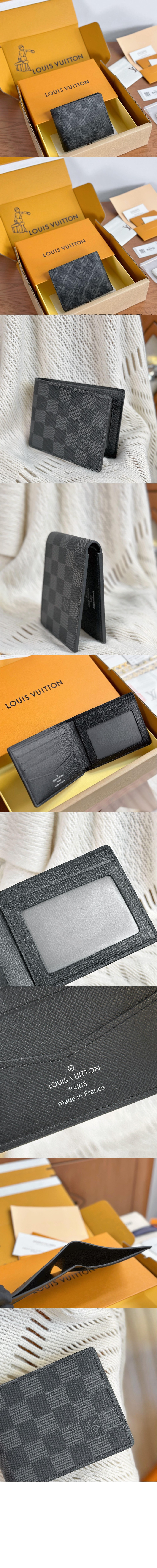 미러급레플리카사이트 | 명품레플리카 전문 쇼핑몰  | 하이퀄 - 슬렌더 아이디 월릿 다미에 그라파이트 캔버스 N64002 &gt; 루이비통
