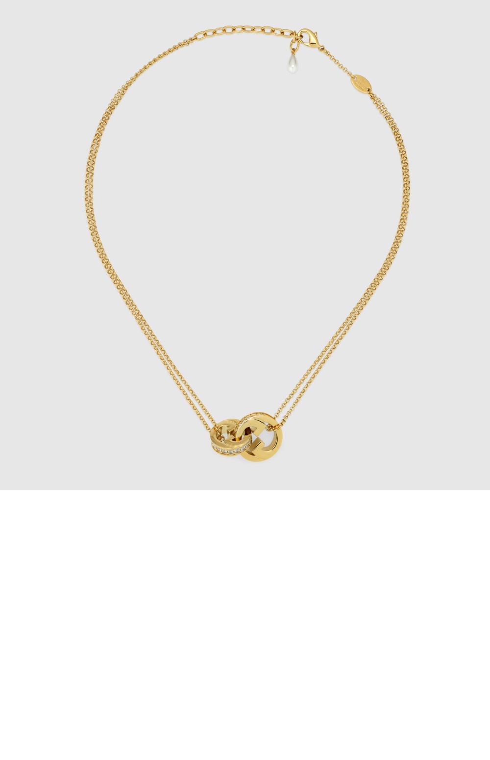 미러급레플리카사이트 | 명품레플리카 전문 쇼핑몰  | 하이퀄 - 블론디 시리즈 더블 체인 목걸이 837327 &gt; 구찌