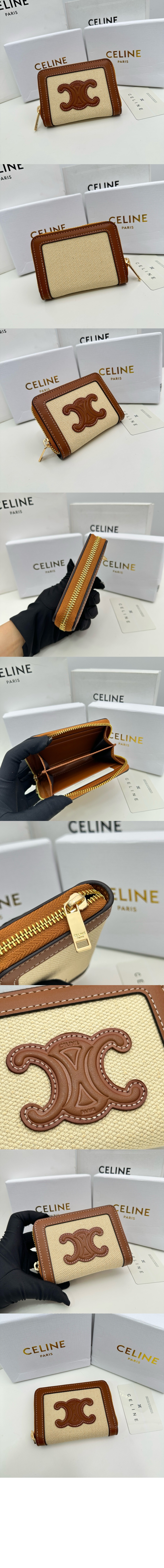 미러급레플리카사이트 | 명품레플리카 전문 쇼핑몰  | 하이퀄 - 트리옴프 가죽 콤팩트 지퍼 지갑 10L742 &gt; 셀린느