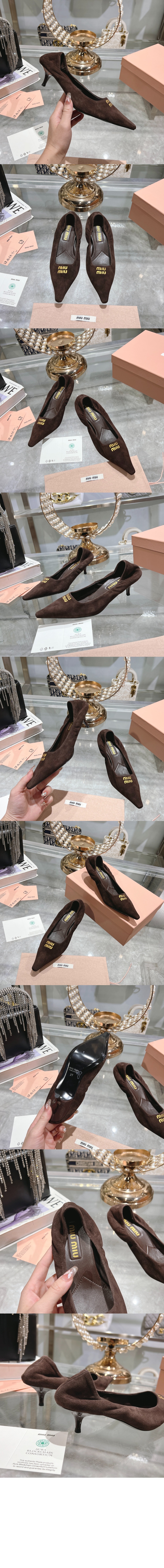 미러급레플리카사이트 | 명품레플리카 전문 쇼핑몰  | 하이퀄 - 루슈 스웨이드 펌프스 5I374E > 미우미우