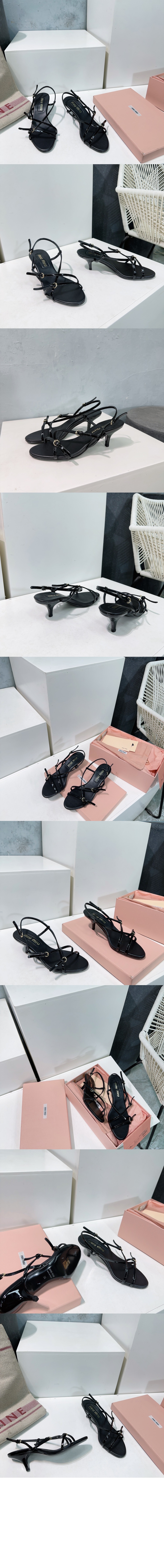 미러급레플리카사이트 | 명품레플리카 전문 쇼핑몰  | 하이퀄 - 에나멜 가죽 버클 샌들 5X342E &gt; 미우미우