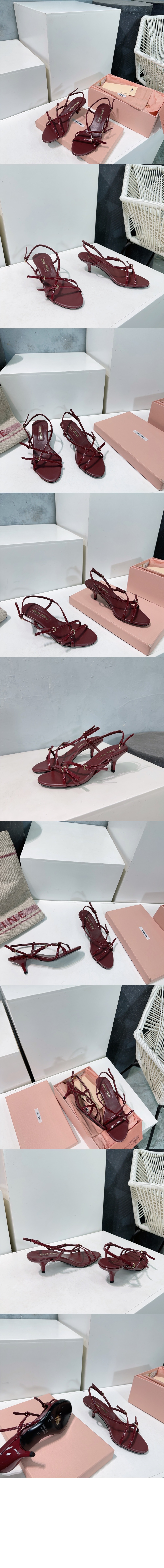 미러급레플리카사이트 | 명품레플리카 전문 쇼핑몰  | 하이퀄 - 에나멜 가죽 버클 샌들 5X342E &gt; 미우미우