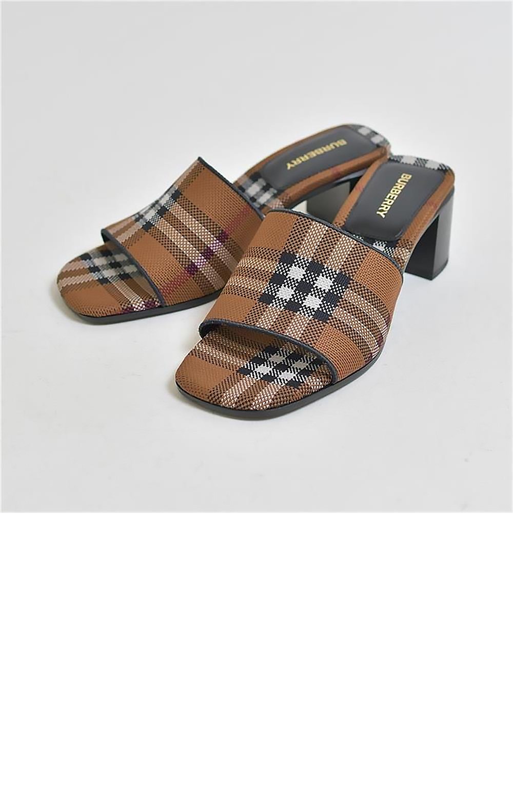 미러급레플리카사이트 | 명품레플리카 전문 쇼핑몰  | 하이퀄 - 모티프 로고 뮬 샌들 76774592 > 버버리