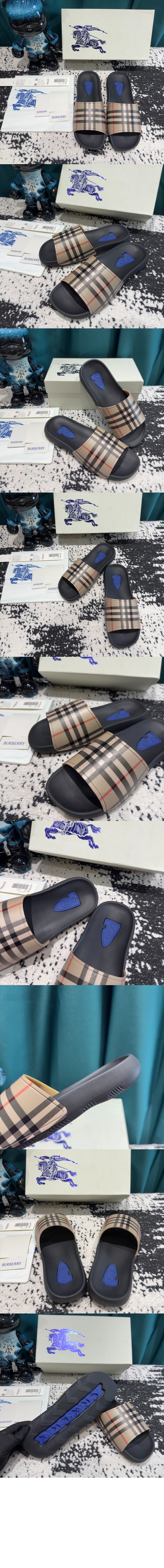 미러급레플리카사이트 | 명품레플리카 전문 쇼핑몰  | 하이퀄 - 체크 슬라이드 80570371 > 버버리