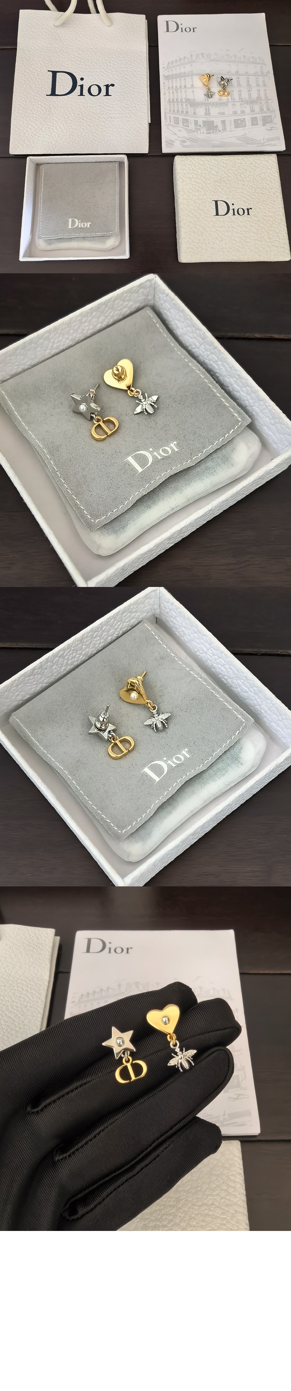 미러급레플리카사이트 | 명품레플리카 전문 쇼핑몰  | 하이퀄 - Petit CD Lucky Charms 귀걸이 E4100 &gt; 디올