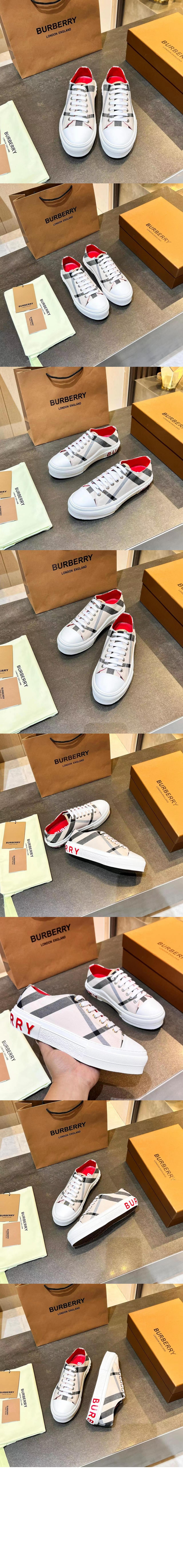 미러급레플리카사이트 | 명품레플리카 전문 쇼핑몰  | 하이퀄 - 체크 코튼 스니커즈 80525651 > 버버리