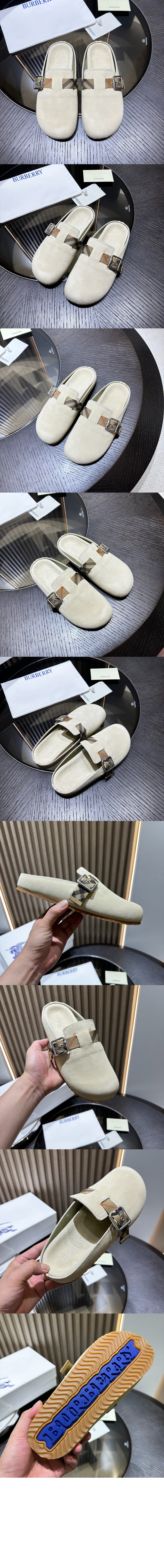 미러급레플리카사이트 | 명품레플리카 전문 쇼핑몰  | 하이퀄 - 스웨이드 어친 클로그 81133021 &gt; 버버리