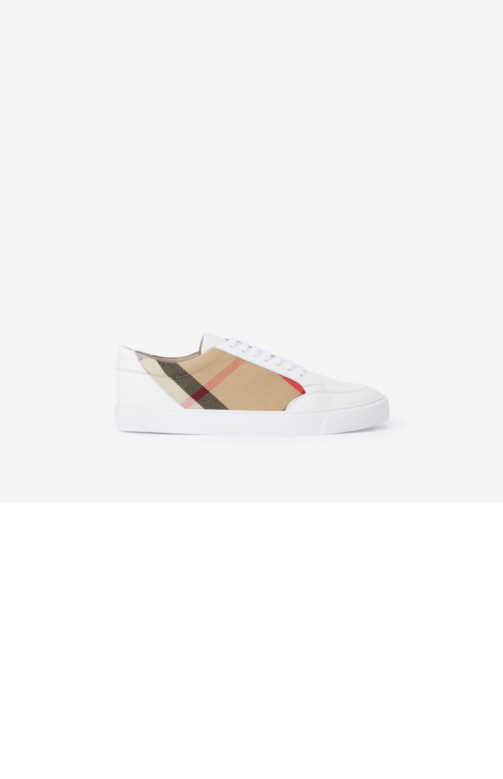 미러급레플리카사이트 | 명품레플리카 전문 쇼핑몰  | 하이퀄 - 하우스 체크 레더 스니커즈 80567121 &gt; 버버리