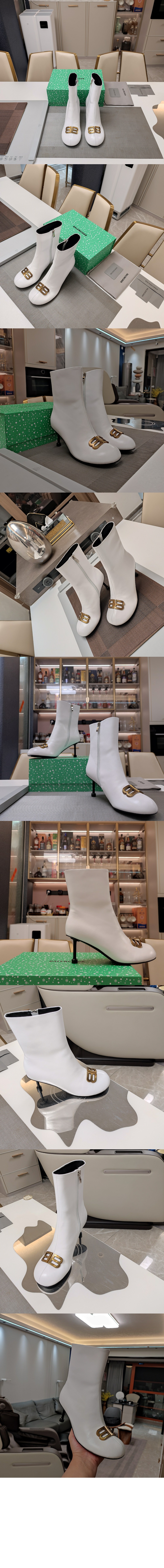 미러급레플리카사이트 | 명품레플리카 전문 쇼핑몰  | 하이퀄 - 그로피 BB 로고 앵클 부츠힐 722311 > 발렌시아가