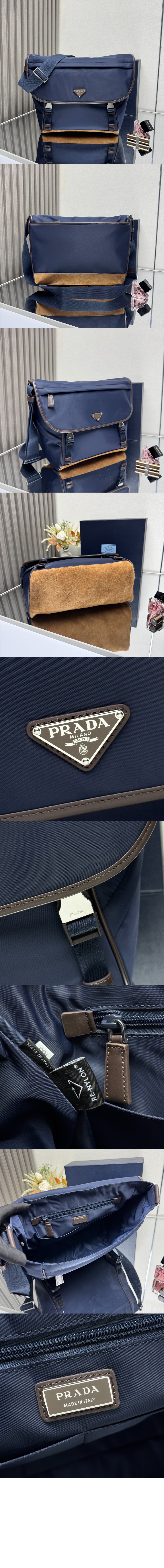 미러급레플리카사이트 | 명품레플리카 전문 쇼핑몰  | 하이퀄 - 라지 리나일론 및 가죽 숄더백 2VD052 &gt; 프라다