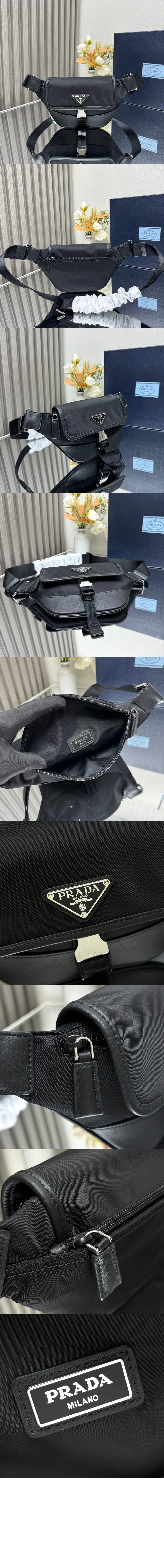 미러급레플리카사이트 | 명품레플리카 전문 쇼핑몰  | 하이퀄 - 리나일론 및 사피아노 가죽 숄더백 2VH176 &gt; 프라다