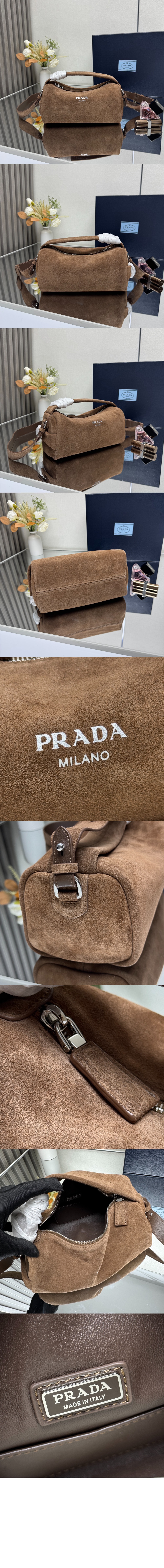 미러급레플리카사이트 | 명품레플리카 전문 쇼핑몰  | 하이퀄 - 스웨이드 가죽 숄더백 2VH188 > 루이비통