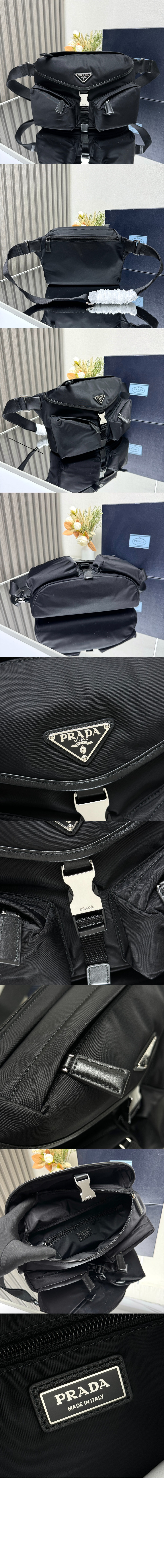 미러급레플리카사이트 | 명품레플리카 전문 쇼핑몰  | 하이퀄 - 리나일론 및 가죽 숄더백 2VH175 &gt; 프라다