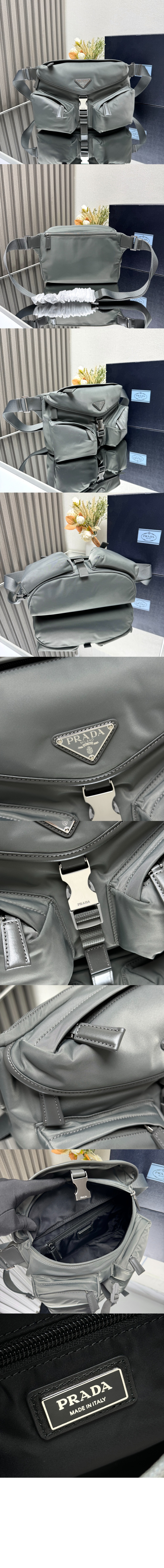 미러급레플리카사이트 | 명품레플리카 전문 쇼핑몰  | 하이퀄 - 리나일론 및 가죽 숄더백 2VH175 &gt; 프라다