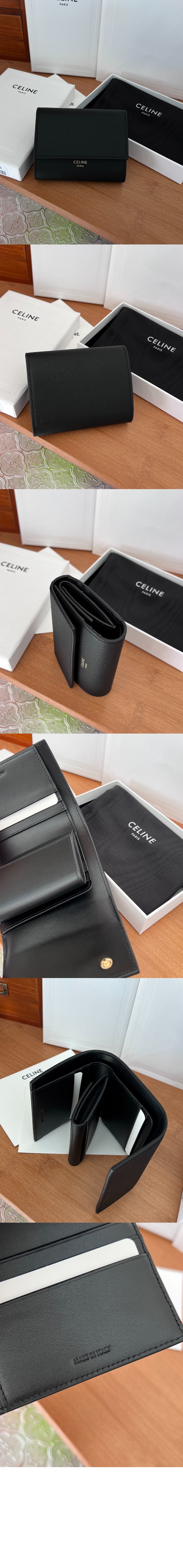 미러급레플리카사이트 | 명품레플리카 전문 쇼핑몰  | 하이퀄 - 스몰 3단 지갑 - 그레인 카프스킨 10D573 &gt; 셀린느