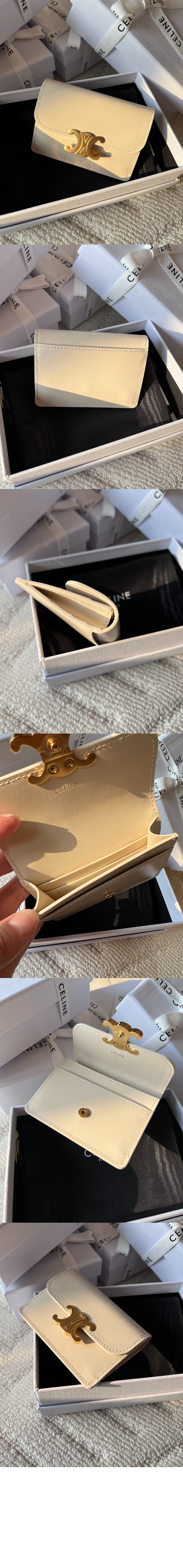 미러급레플리카사이트 | 명품레플리카 전문 쇼핑몰  | 하이퀄 - 트리옹프 플랩 카드 지갑 샤이니  10I583 &gt; 셀린느