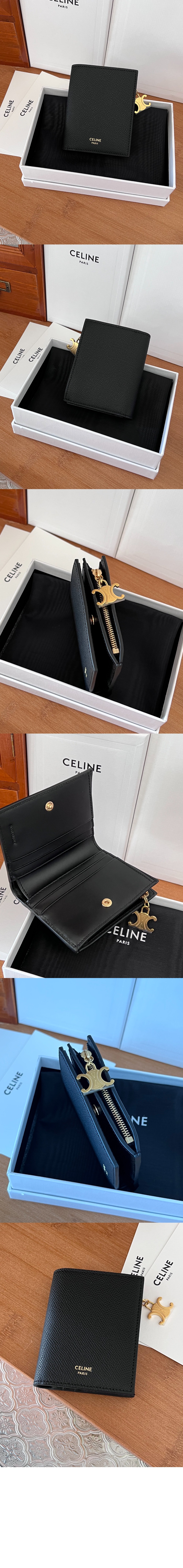 미러급레플리카사이트 | 명품레플리카 전문 쇼핑몰  | 하이퀄 - 트리옹프 참 컴팩트 지갑 10M102 &gt; 셀린느