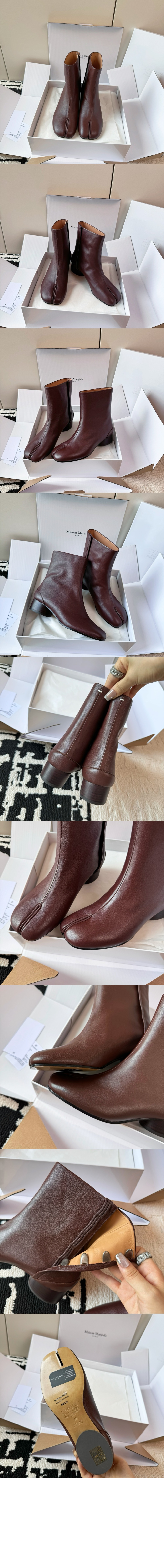 미러급레플리카사이트 | 명품레플리카 전문 쇼핑몰  | 하이퀄 - Tabi 빈티지 가죽 발목 부츠 T2148 &gt; 마르지엘라