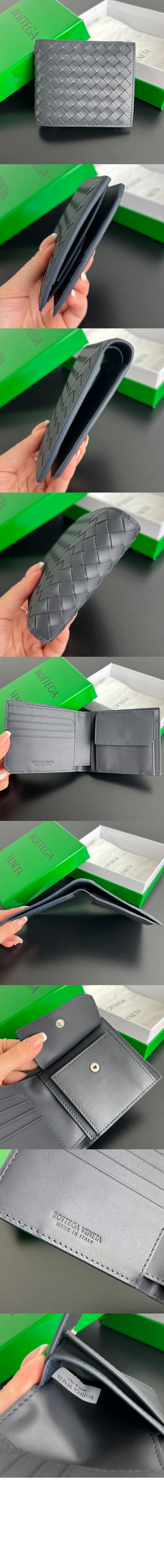 미러급레플리카사이트 | 명품레플리카 전문 쇼핑몰  | 하이퀄 - 동전 지갑을 갖춘 인트레치아토 피콜로 폴더형 지갑 805654 &gt; 보테가베네타