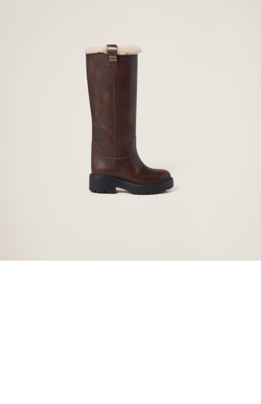 미러급레플리카사이트 | 명품레플리카 전문 쇼핑몰  | 하이퀄 - 퓌메 가죽 부츠 5W971D &gt; 미우미우