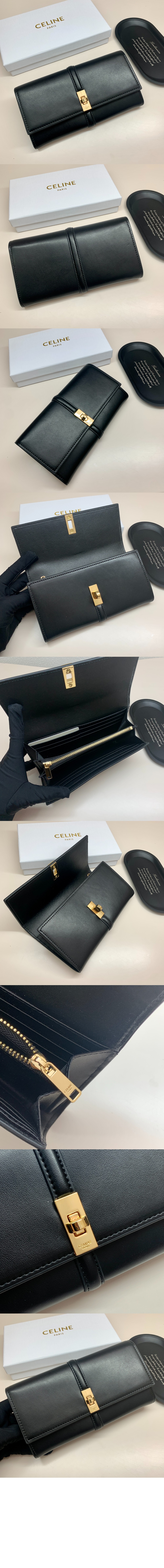 미러급레플리카사이트 | 명품레플리카 전문 쇼핑몰  | 하이퀄 - 라지 월릿 16 새틴 송아지 가죽 10M033 &gt; 셀린느