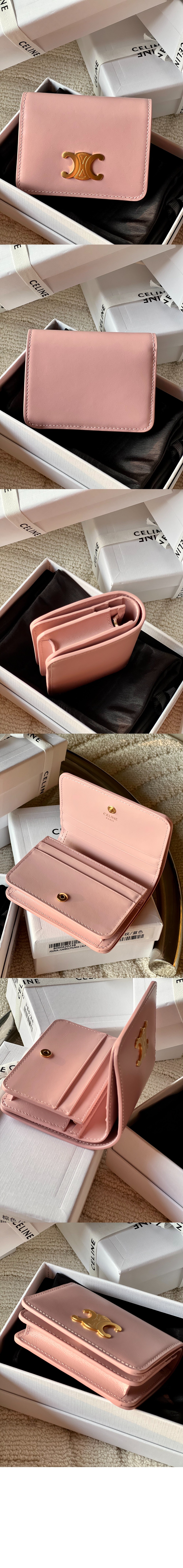 미러급레플리카사이트 | 명품레플리카 전문 쇼핑몰  | 하이퀄 - 트리옹프 컴팩트 지갑 샤이니 카프스킨 10K623 &gt; 셀린느